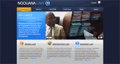 Desktop Screenshot of ngouanalaw.com